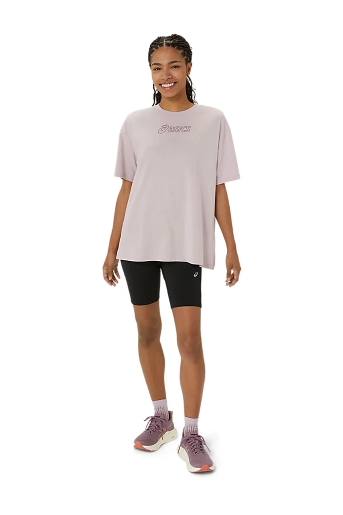 Asics Kadın Tişört Logo Tee 2032C843-700 ASICS 2032C843-700