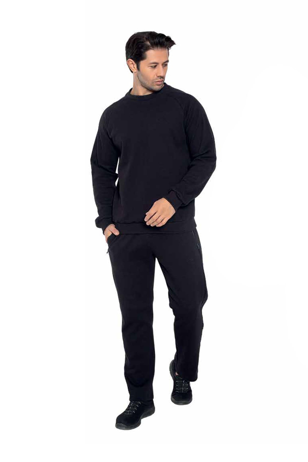Crozwise Erkek Double Face Sweatshirt 6048-D CROZWİSE 6048-D