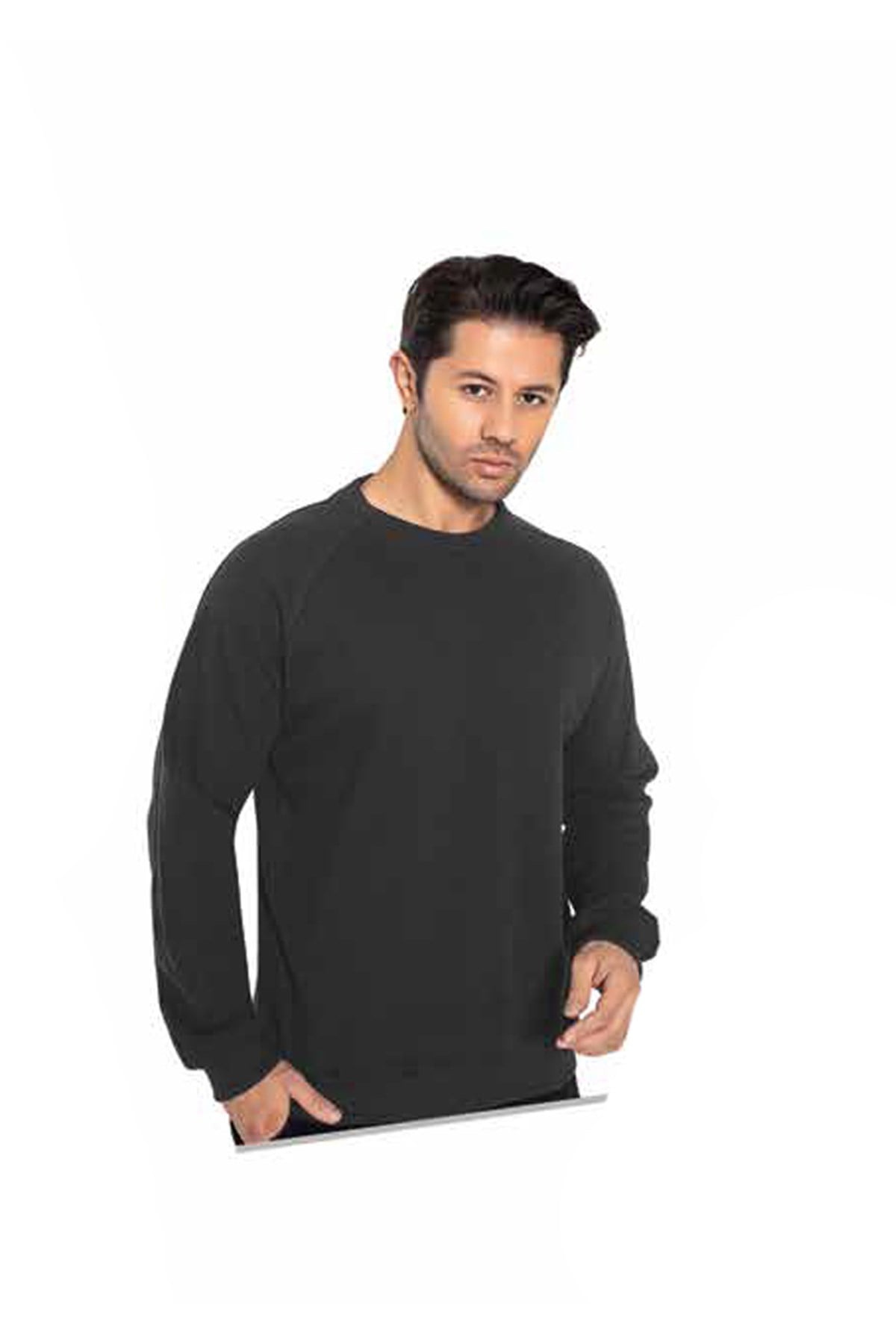 Crozwise Erkek Double Face Sweatshirt 6048-D CROZWİSE 6048-D