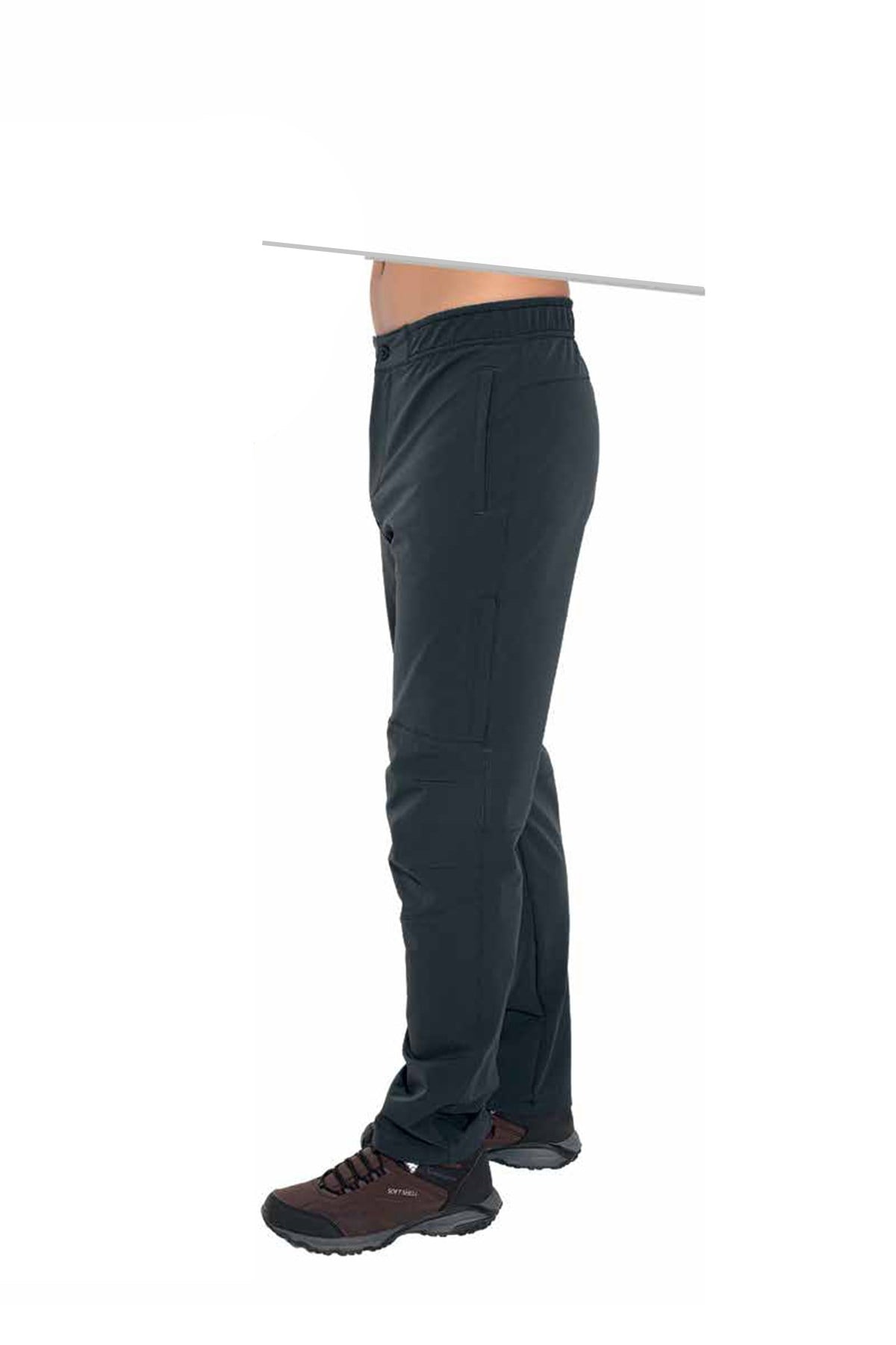 Crozwise Erkek Outdoor Lastikli Düz Pantolon 2233 CROZWİSE 2233