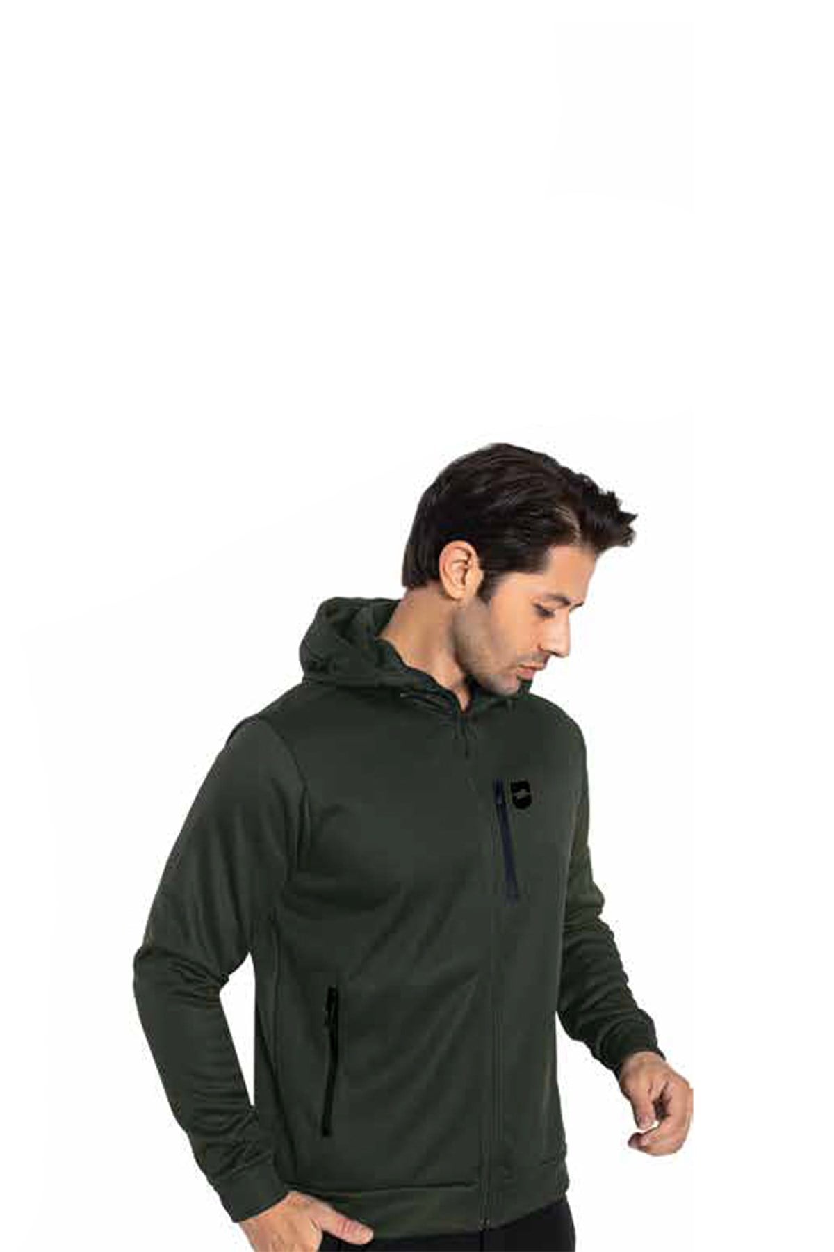Crozwise Erkek Su İtici Kapşonlu Sweatshirt 6049-K CROZWİSE 6049-K
