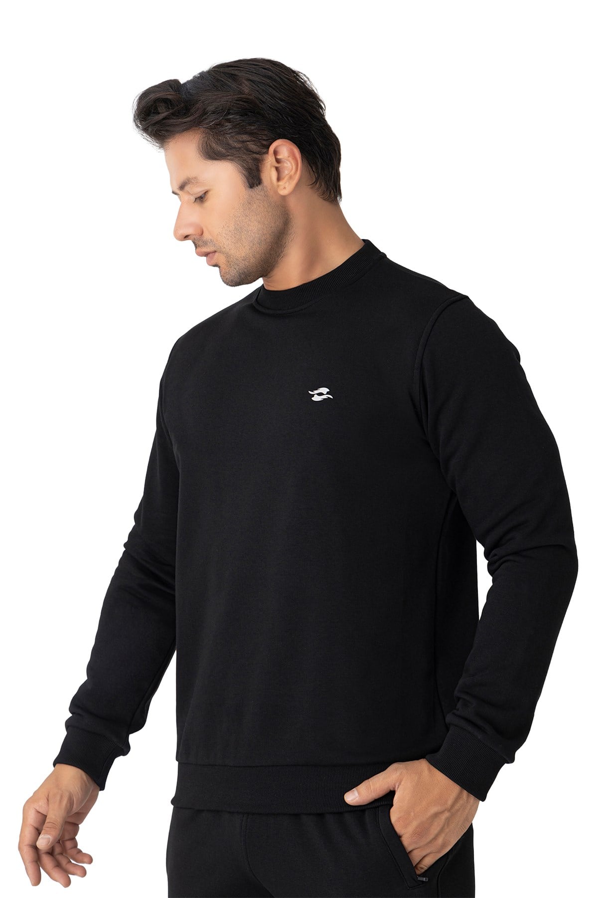 Crozwise Erkek Sweat Üç İplik Sıfır Yaka 6053 CROZWİSE 6053