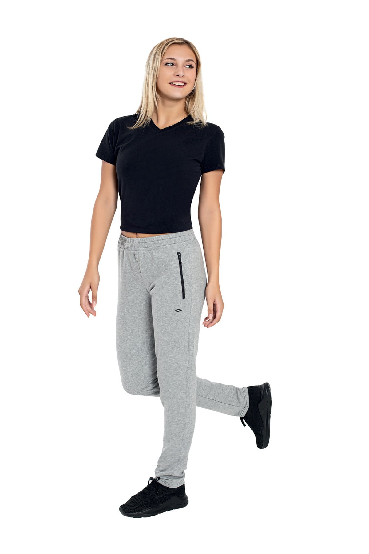 Crozwise Kadın Eşofman Altı İki İplik Pant 2214 CROZWİSE 2214