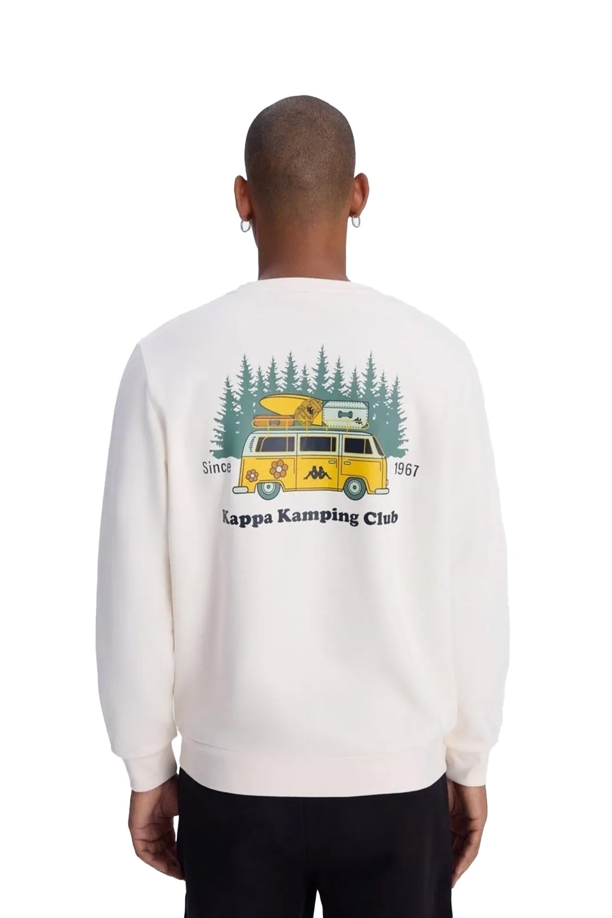 Kappa Erkek Sweatshirt Authentic Authentic Graphik Pyke 361L8IW KAPPA 361L8IW