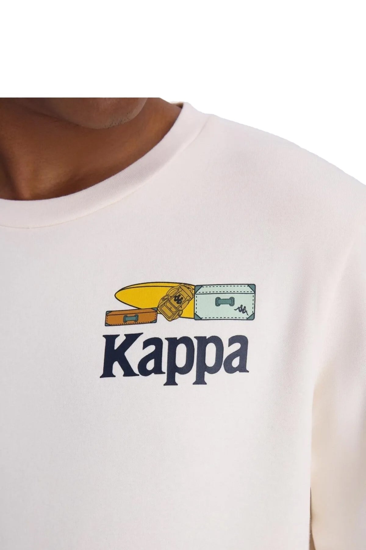 Kappa Erkek Sweatshirt Authentic Authentic Graphik Pyke 361L8IW KAPPA 361L8IW