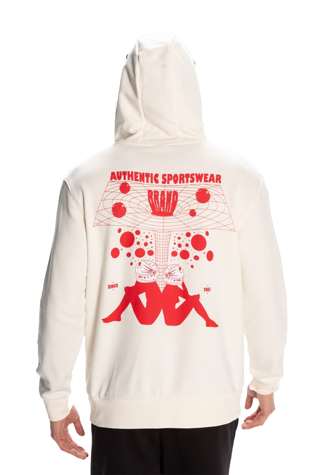 Kappa Erkek Sweatshirt Authentic Space Jump Hoodie 371S8GW KAPPA 371S8GW