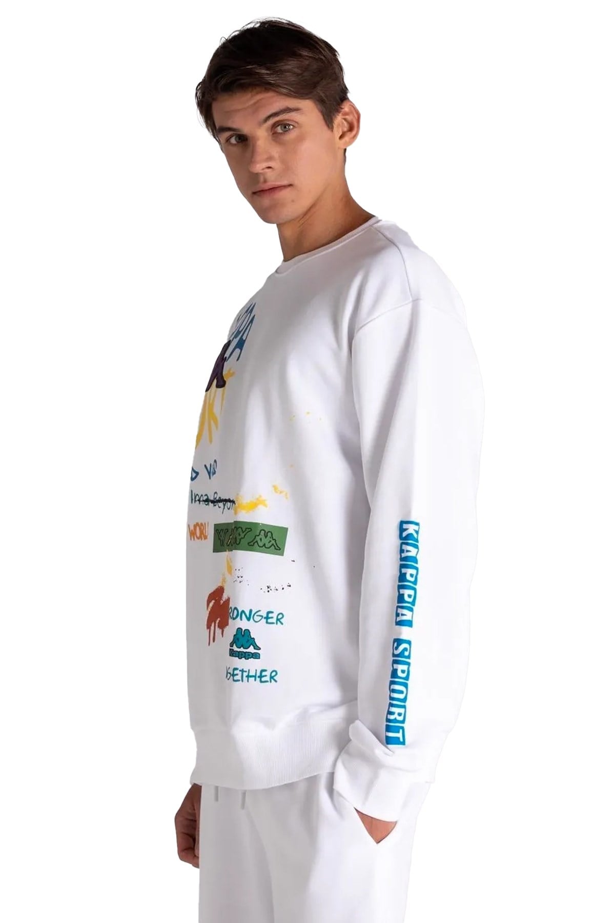 Kappa Erkek Sweatshirt Logo Navarro 321M3Cw KAPPA 321M3CW