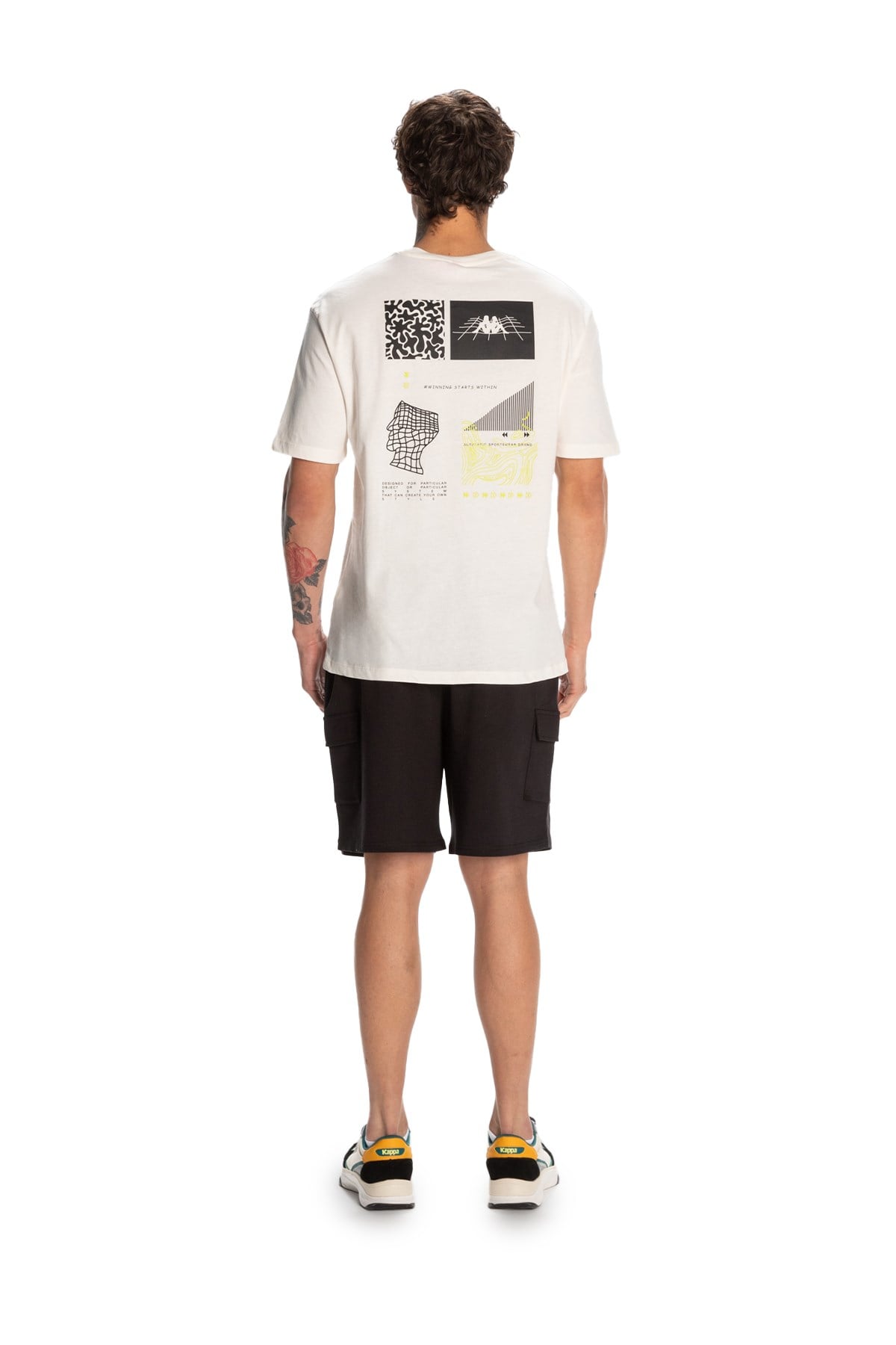Kappa Erkek Tişört Authentic Spacetime 371S8Iw KAPPA 371S8IW