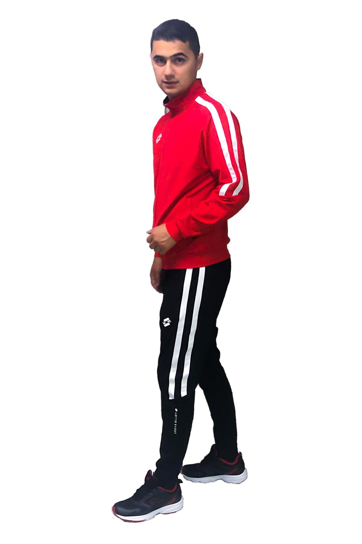 Lotto Erkek Eşofman Takımı T2595 Dinamico Camp Suit Fz Pl LOTTO T2595