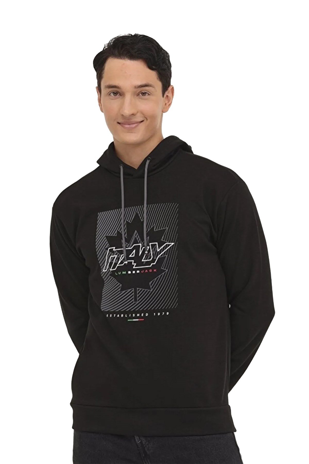 Lumberjack Erkek Kapşonlu Sweatshirt 4W Ml Renato 17Sd1047 4Pr 101890982 LUMBERJACK 101890982