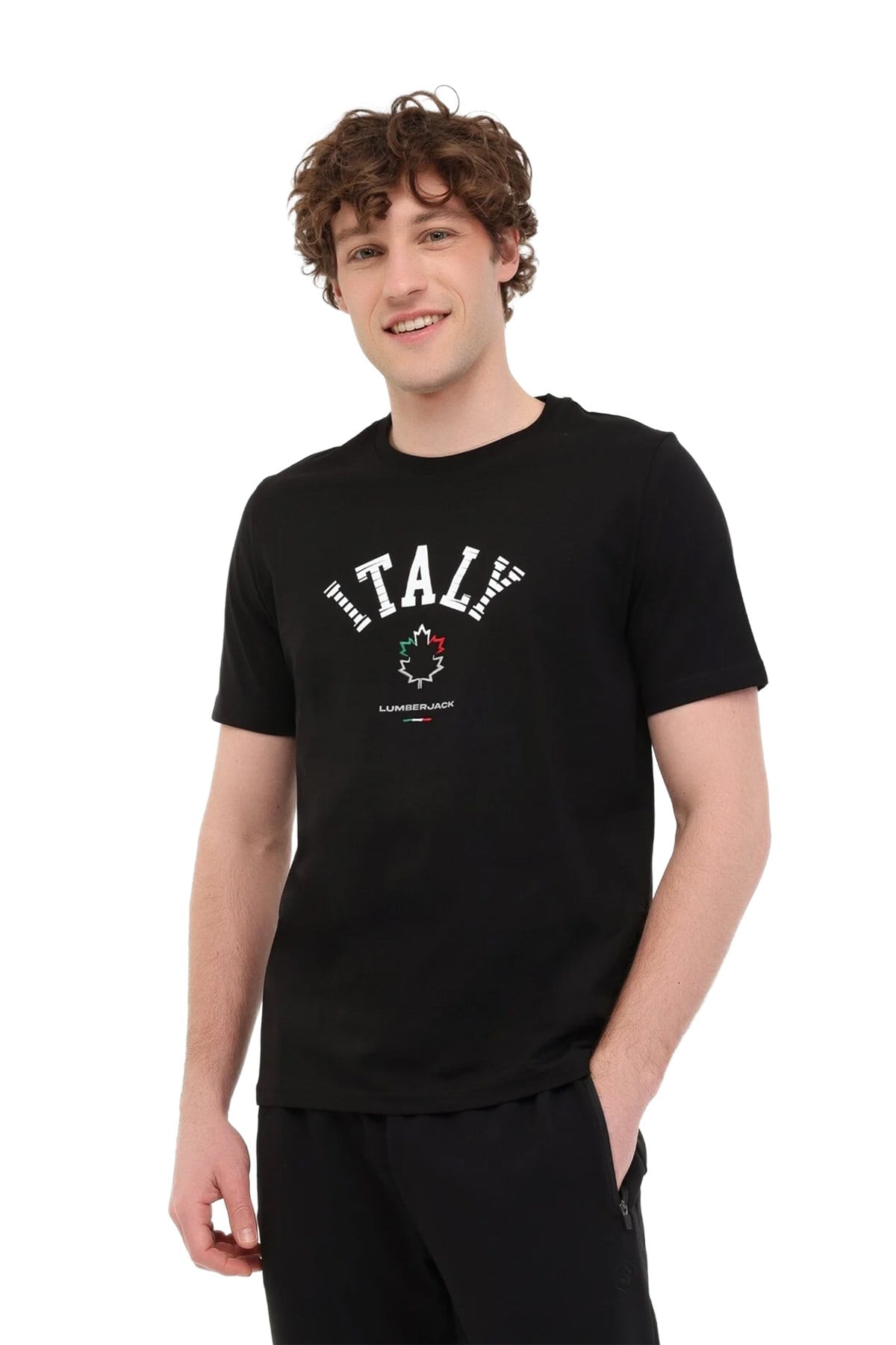 Lumberjack Erkek Kısa Kol T-Shirt ML RENATO 11ITL1030 5FX 101940308 LUMBERJACK 101940308