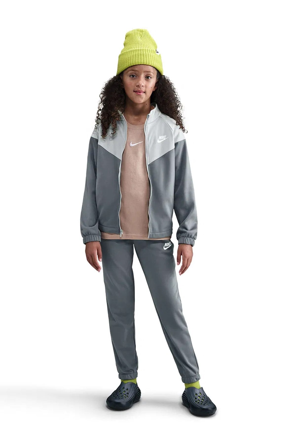 Nike Çocuk Eşofman Takımı K Nsw Df Tracksuit Pk Fz Hq9315-084 NİKE HQ9315-084