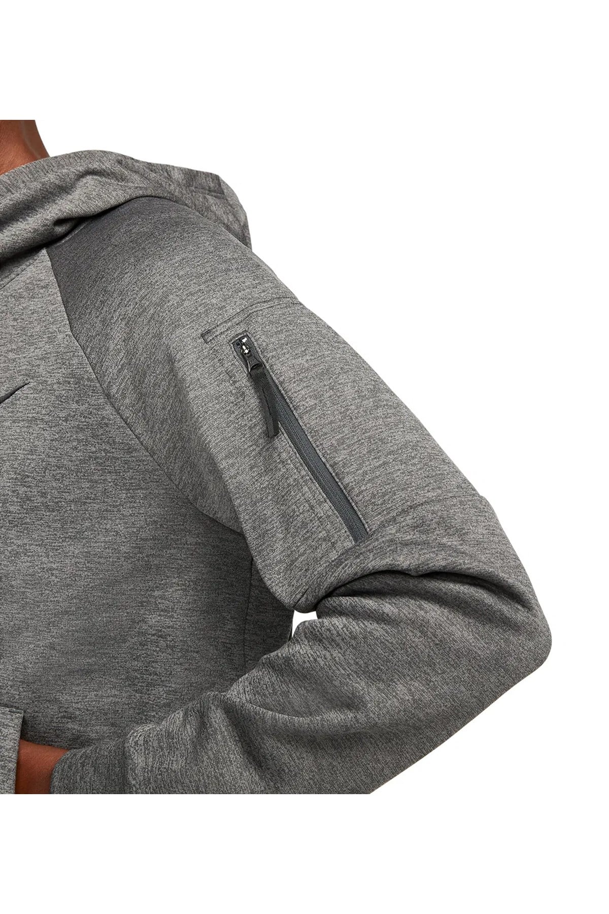 Nike Erkek Antrenman Sweatshirt Therma-Fit M Nk Tf Hd Fz DQ4830-071 NİKE DQ4830-071