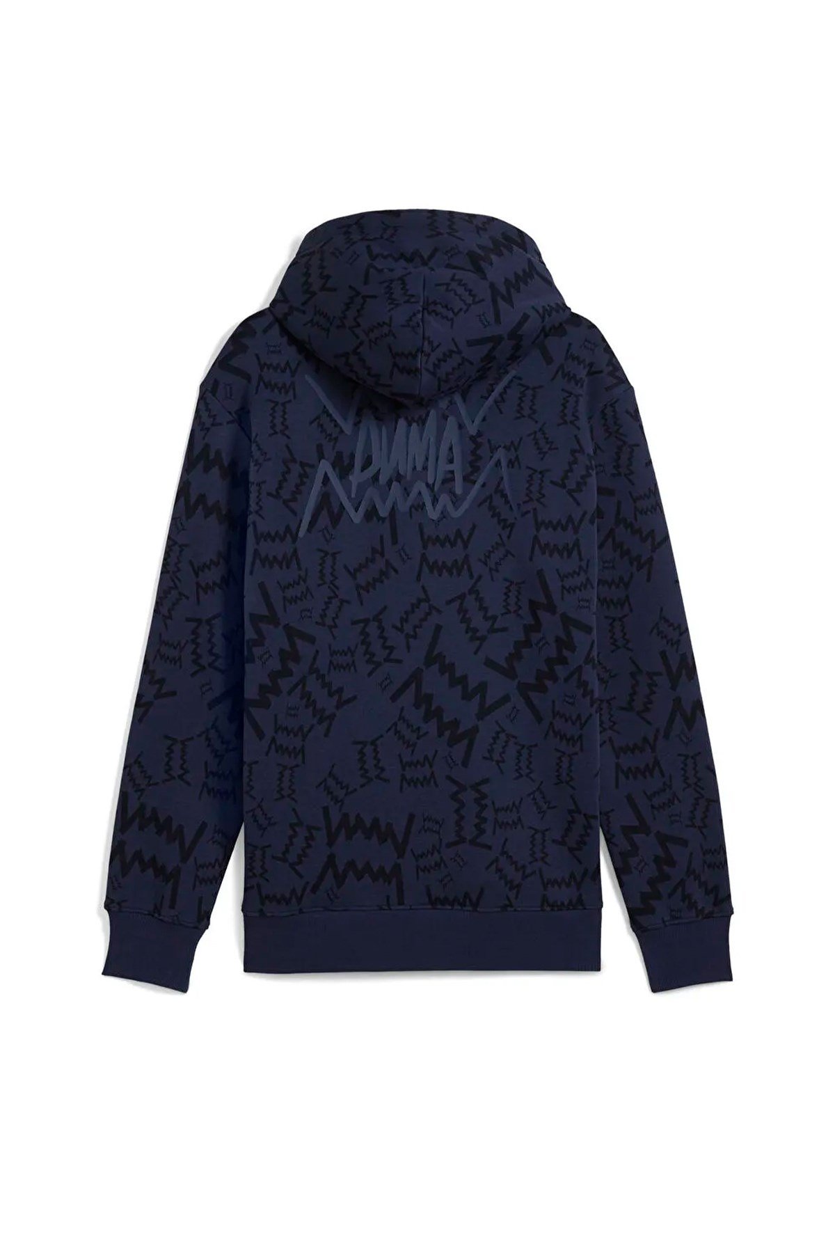 Puma Erkek Kapüşon Regular Fit Baskılı Sweatshirt teamJAWS Post Game Hoodie 68953604 PUMA 68953604