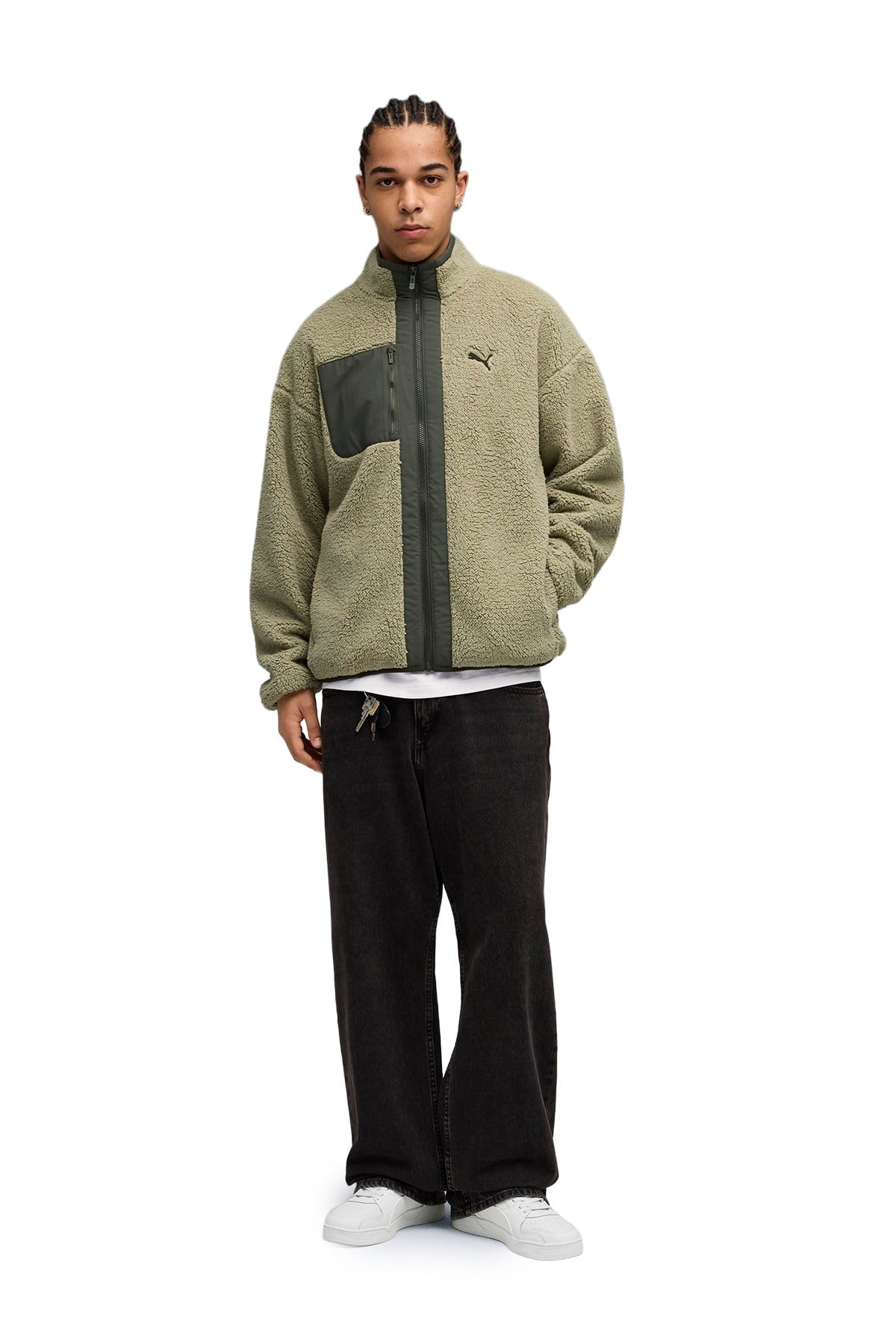 Puma Erkek Mont Reversible Sherpa Jacket 68837182 PUMA 68837182