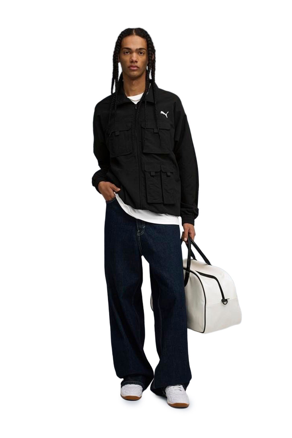 Puma Erkek Mont T7 Cargo Track Jacket 63209201 PUMA 63209201