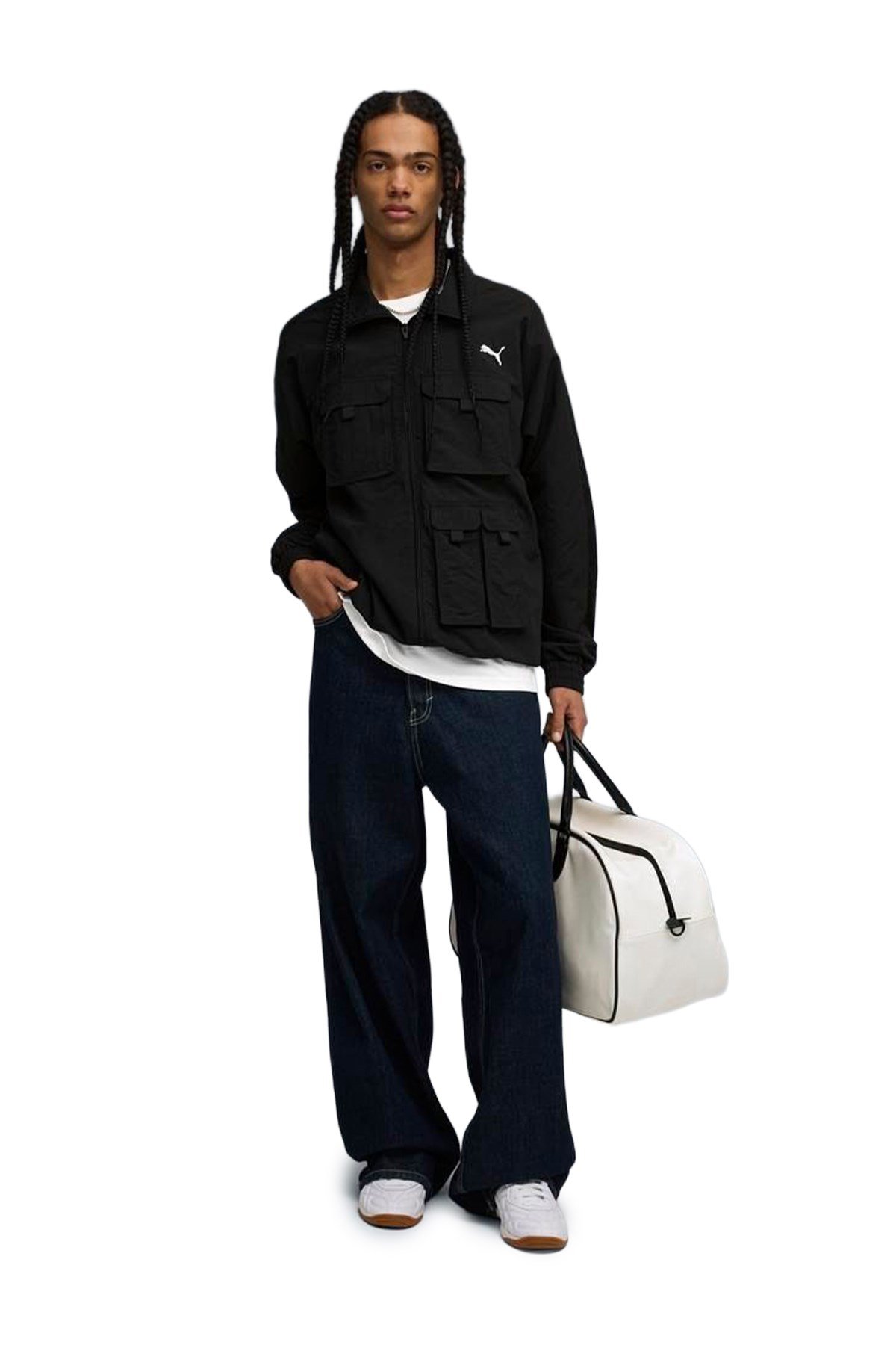 Puma Erkek Mont T7 Cargo Track Jacket 63209201 PUMA 63209201