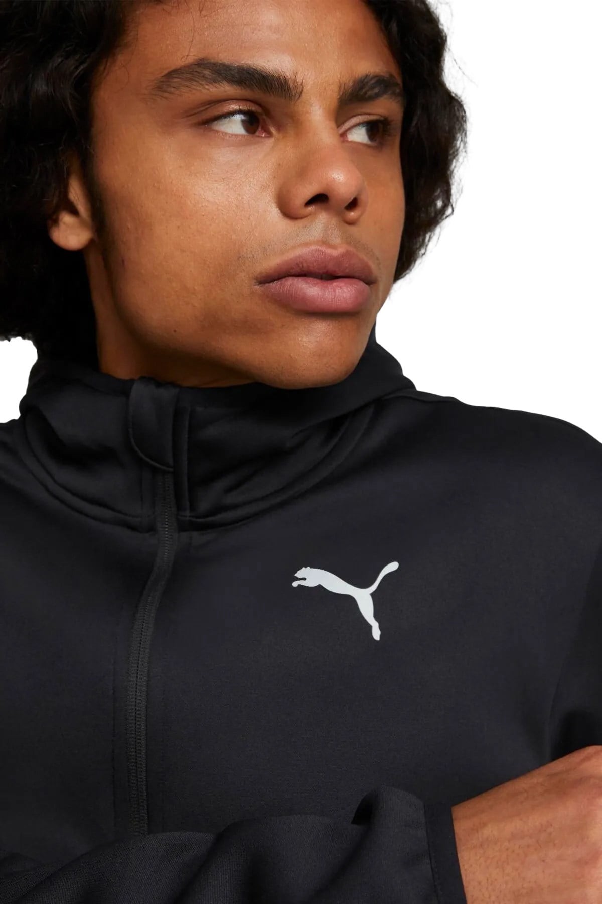 Puma Erkek Sweatshirt Train All Day Pwrfleece 52233901 PUMA 52233901