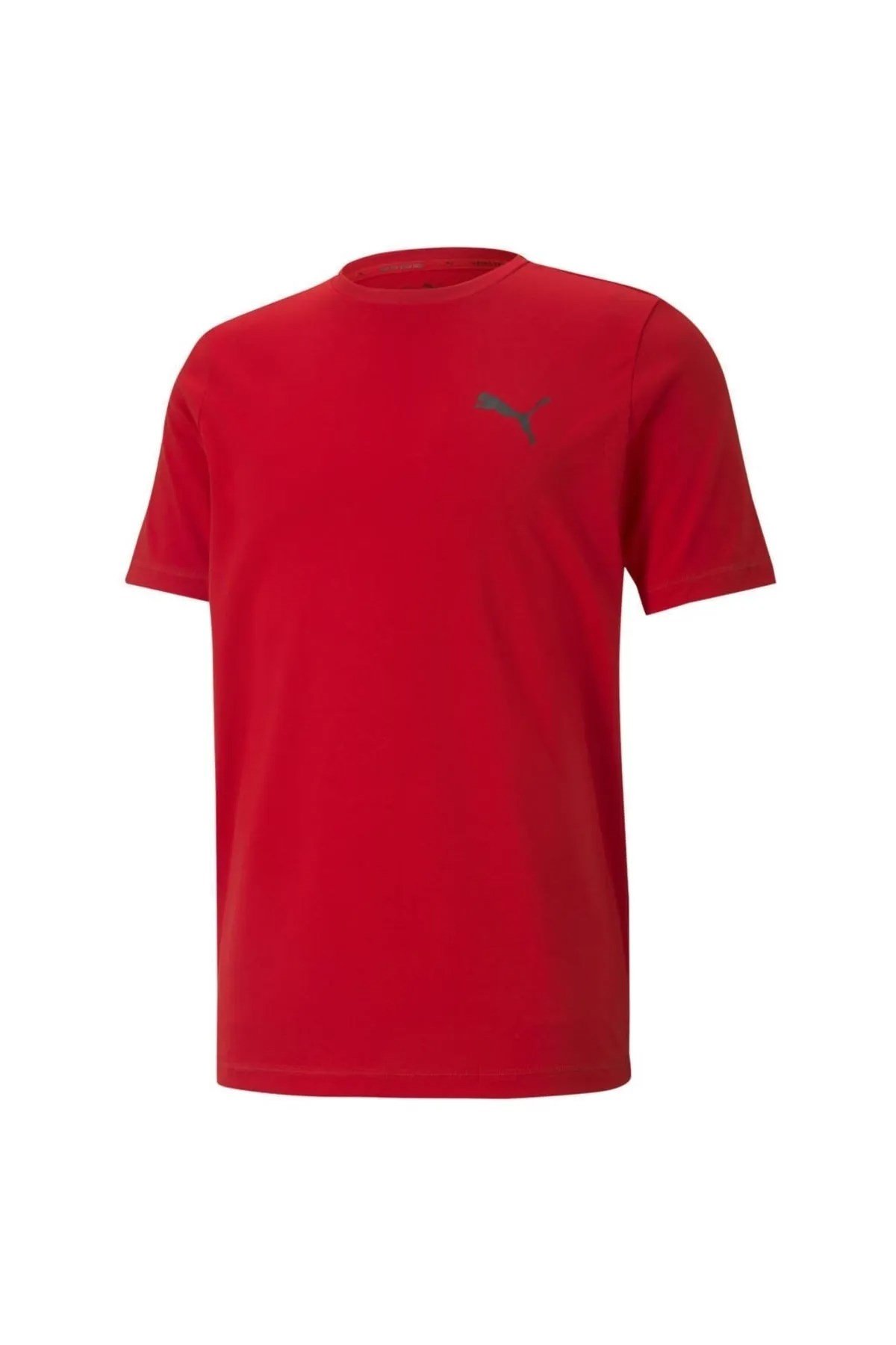 Puma Erkek Tişört Active Small Logo Tee High Risk 58672511 PUMA 58672511