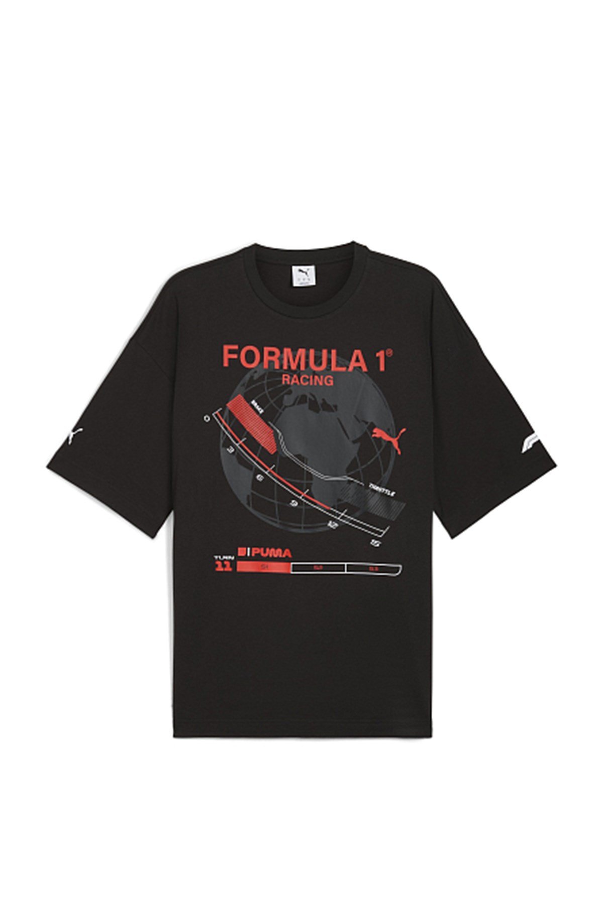 Puma Erkek Tişört F1 Graphic Tee - Relaxed 63265501 PUMA 63265501