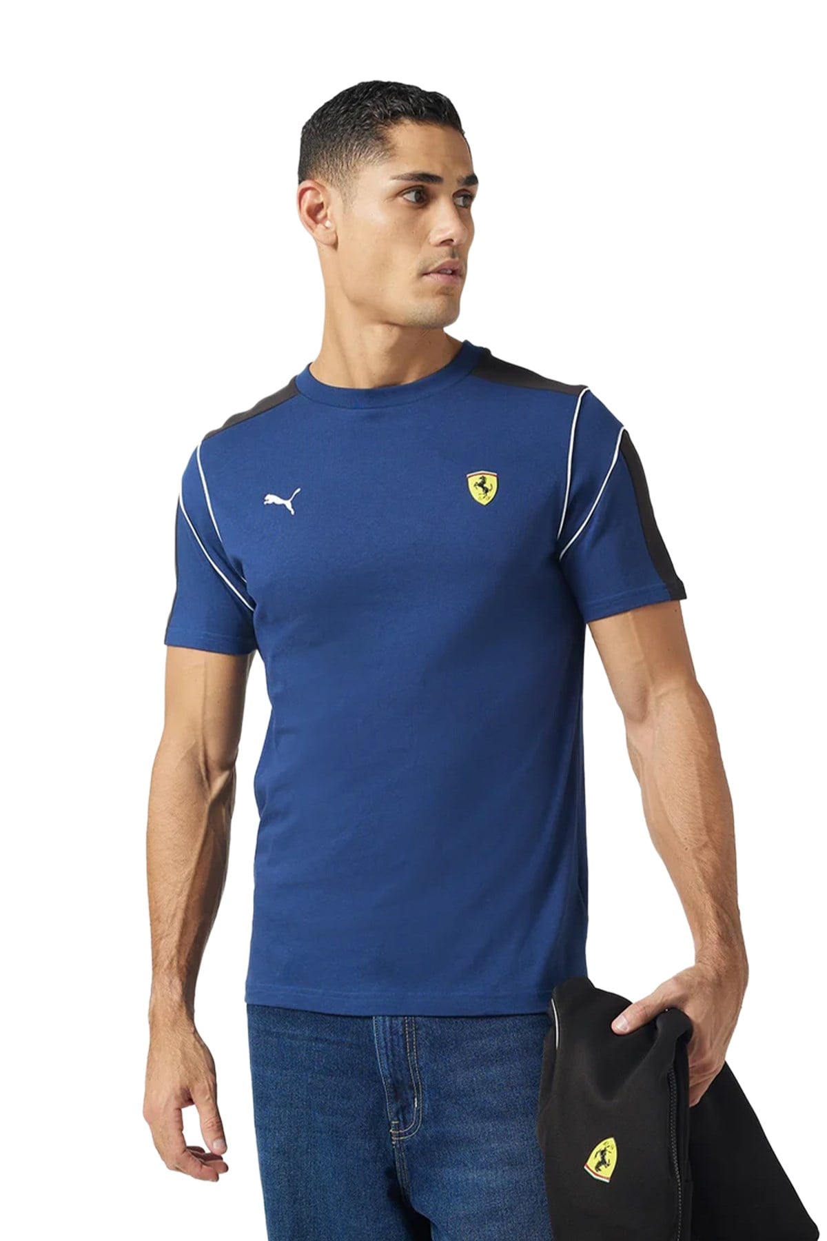 Puma Erkek Tişört Ferrari Mt7 Tee 63276605 PUMA 63276605