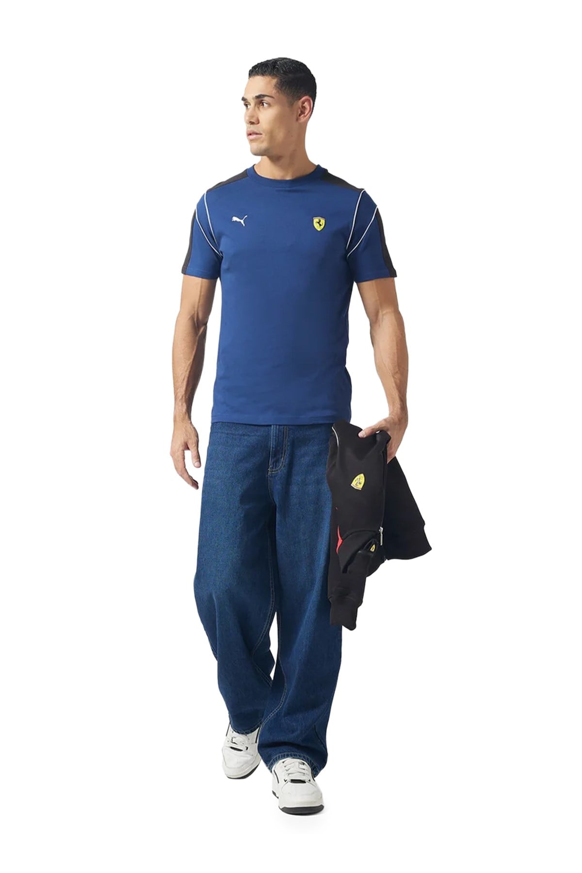 Puma Erkek Tişört Ferrari Mt7 Tee 63276605 PUMA 63276605