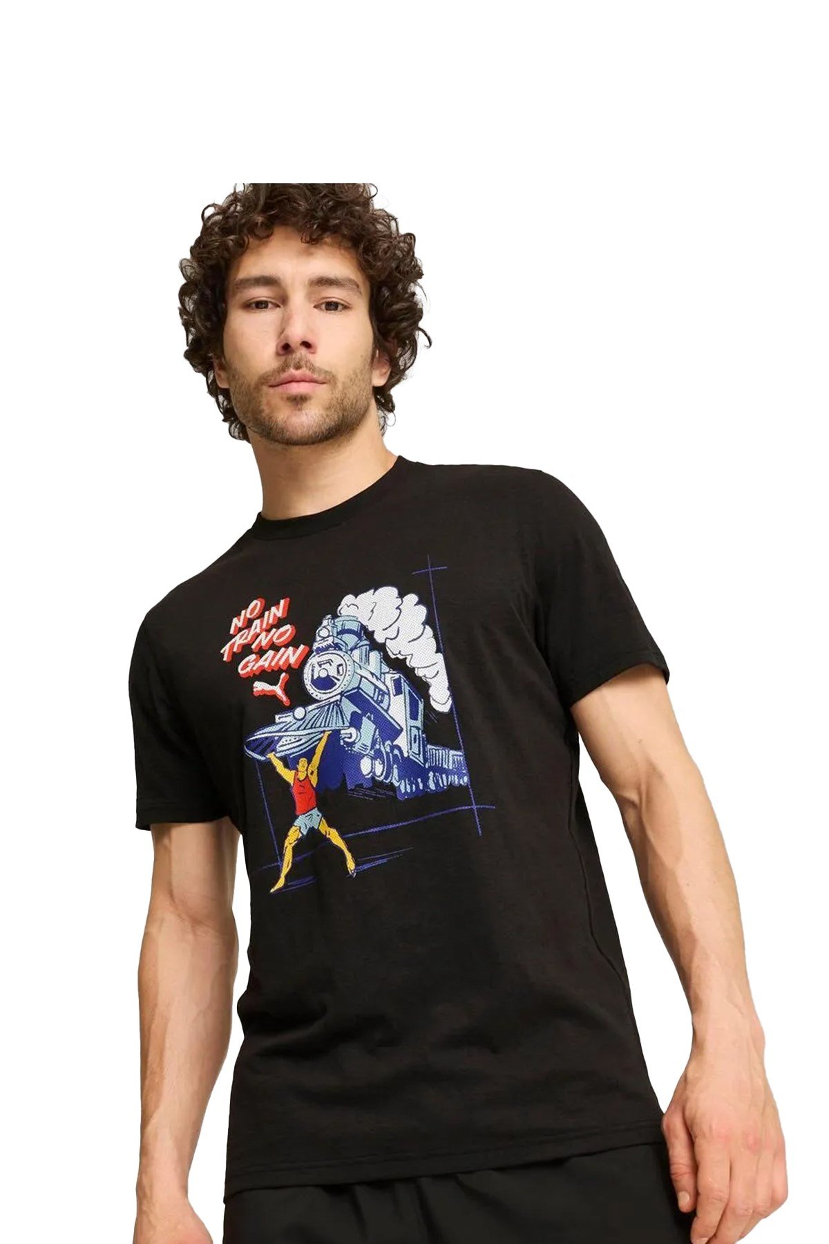 Puma Erkek Tişört Mens No Train No Gain Tee 52584901 PUMA 52584901