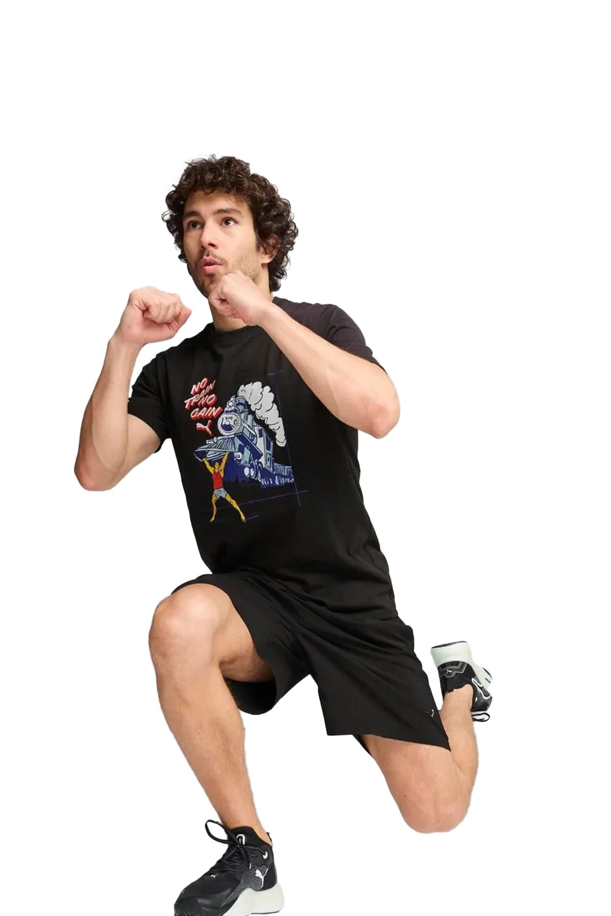 Puma Erkek Tişört Mens No Train No Gain Tee 52584901 PUMA 52584901