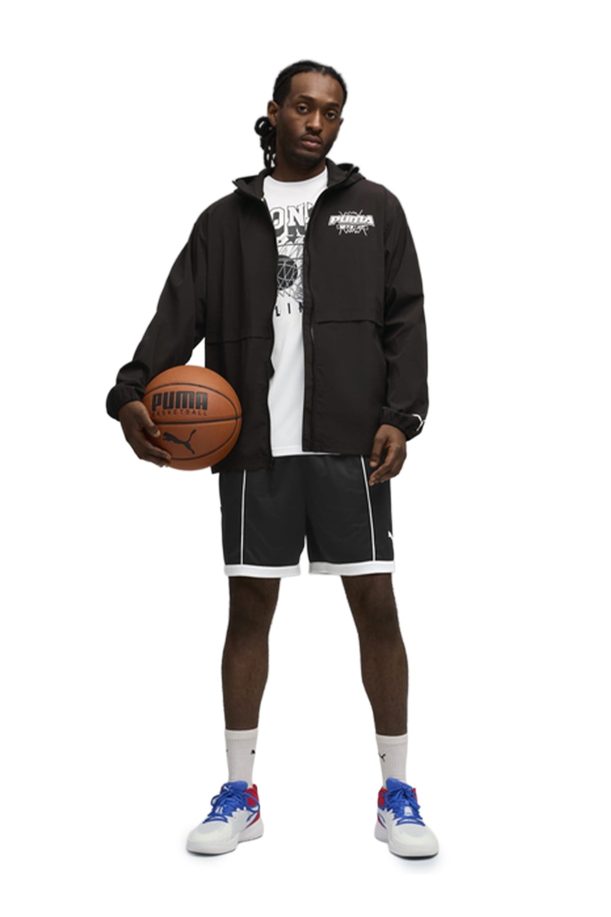 Puma Erkek Yağmurluk Hoopaverse Jacket 63288701 PUMA 63288701