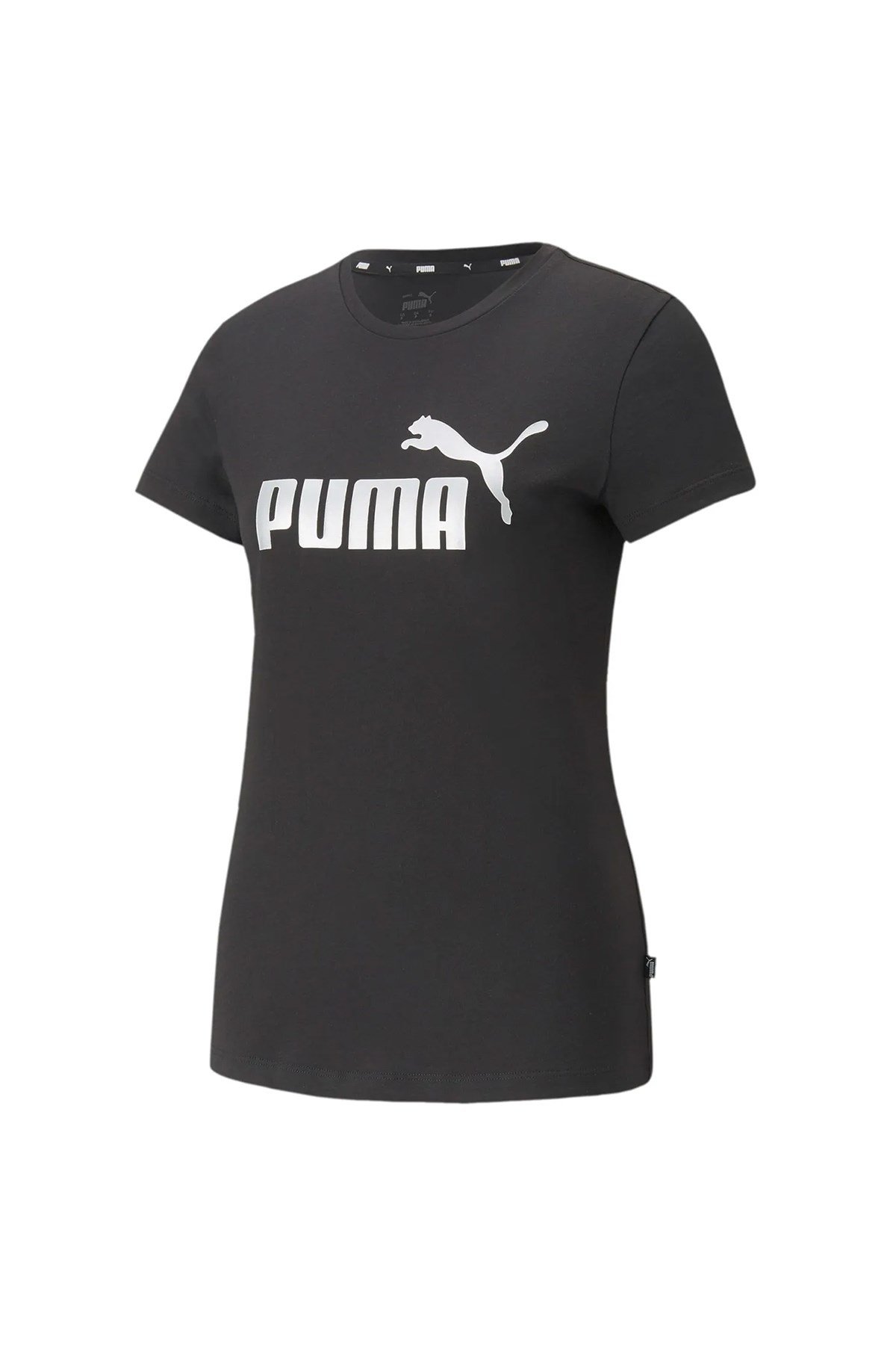 Puma Kadın Tişört ESS+ Metallic Logo Tee 84830351 PUMA 84830351