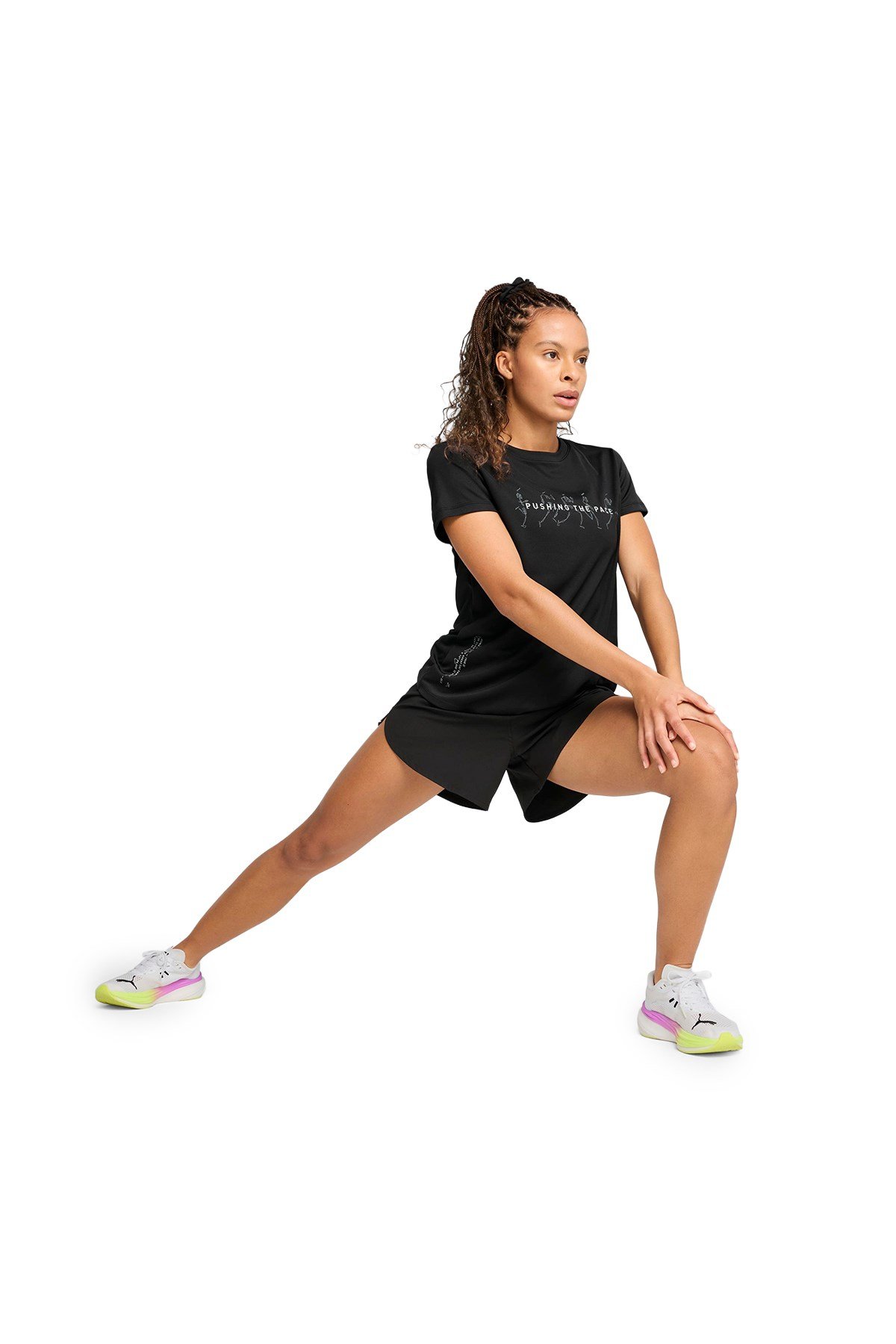 Puma Kadın Tişört Graphic Running Slogan Tee 52655551 PUMA 52655551