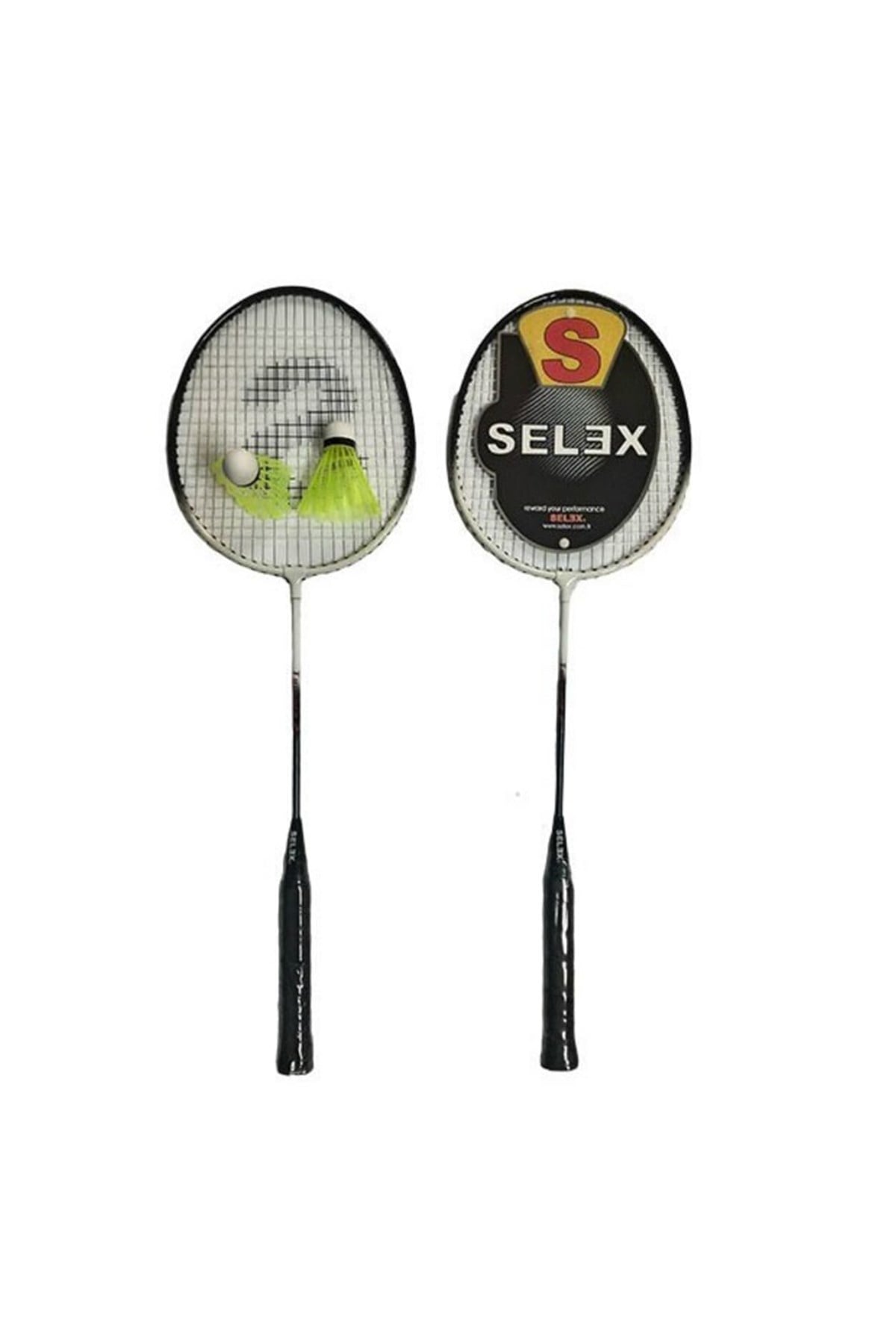 Selex Badminton Seti Thunder Set (2 Raket + 2 Top) SELEX THUNDER BADMİNTON