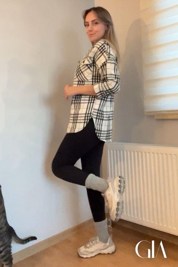 Timber Siyah Beyaz Oduncu Gömlek