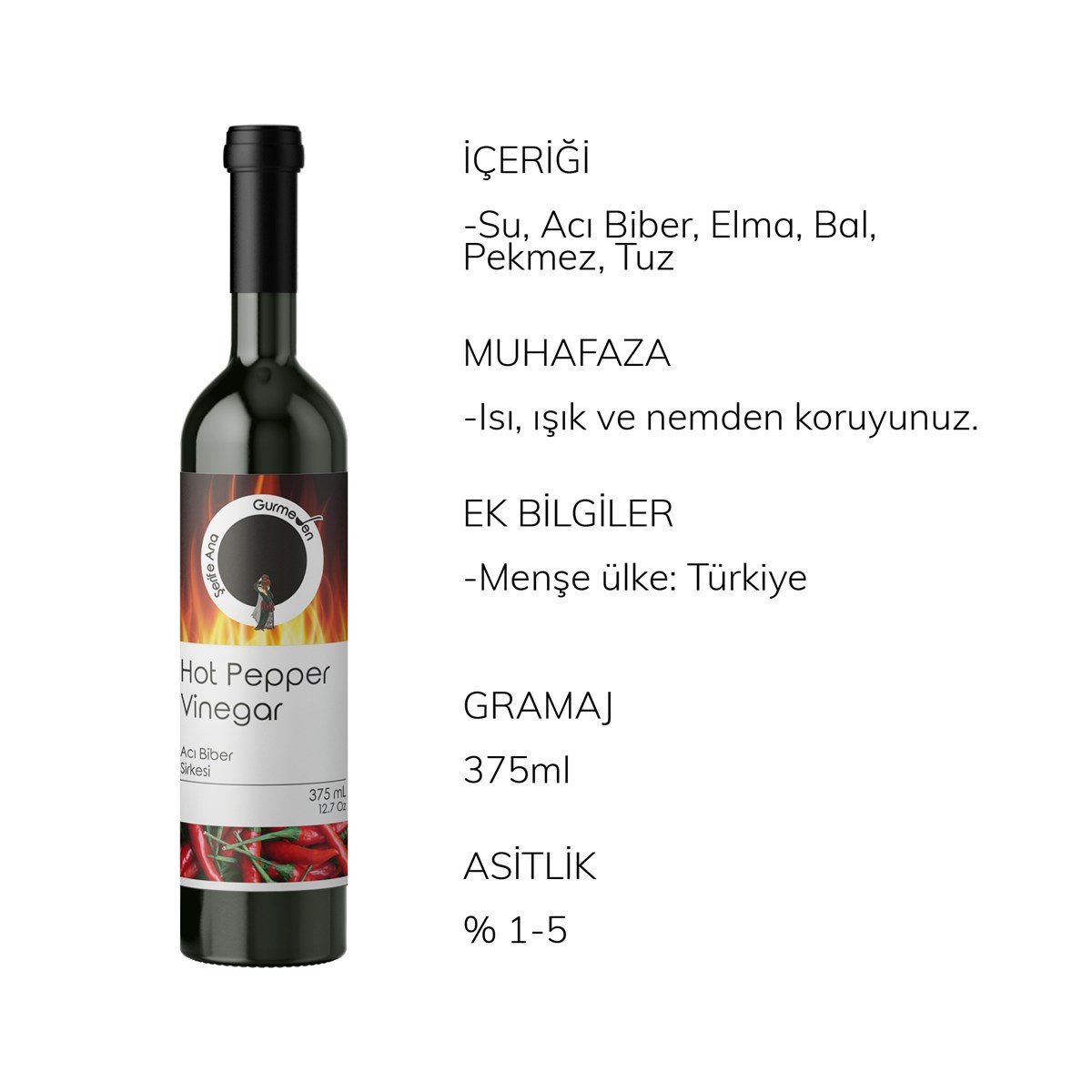 Acı Biber Sirkesi