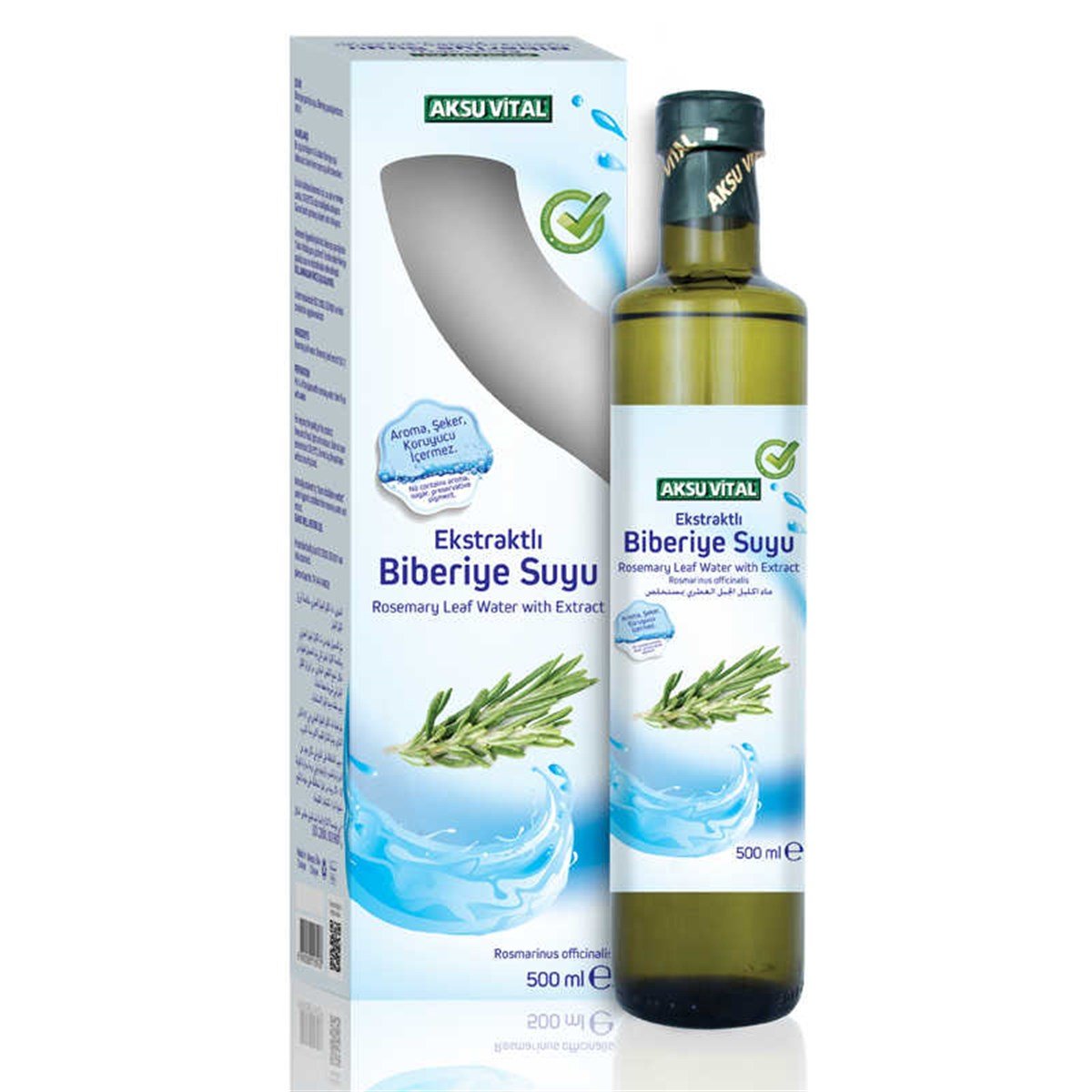 Aksu Ektratlı Biberiye Suyu 500ml
