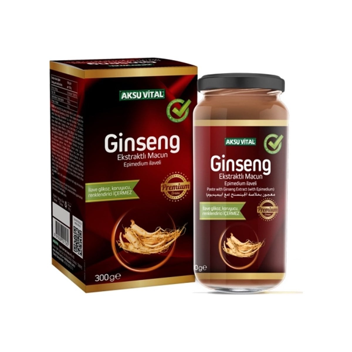 Aksu Ginseng Eks Macun 300 gr