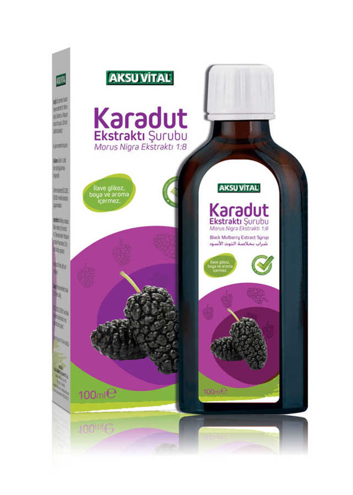 Aksu Karadut Eks. Şurubu