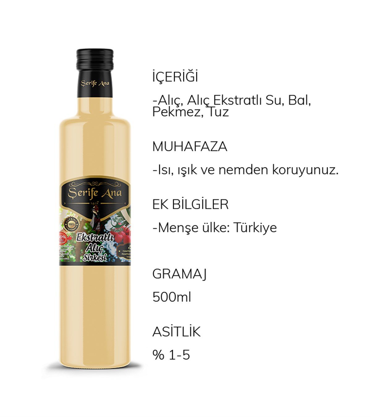 Alıç Extratlı Sirke