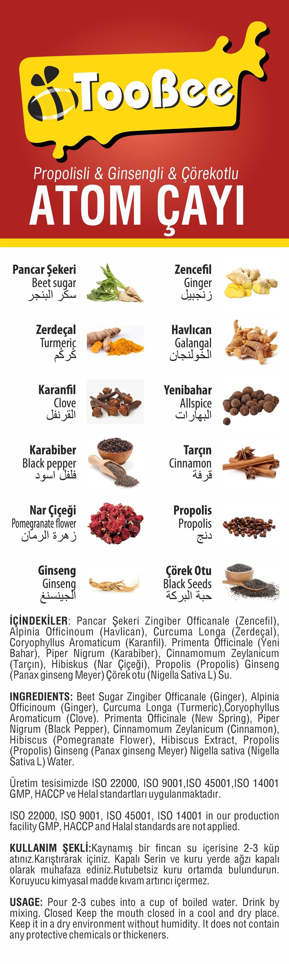 ATOM ÇAYI 175 GR