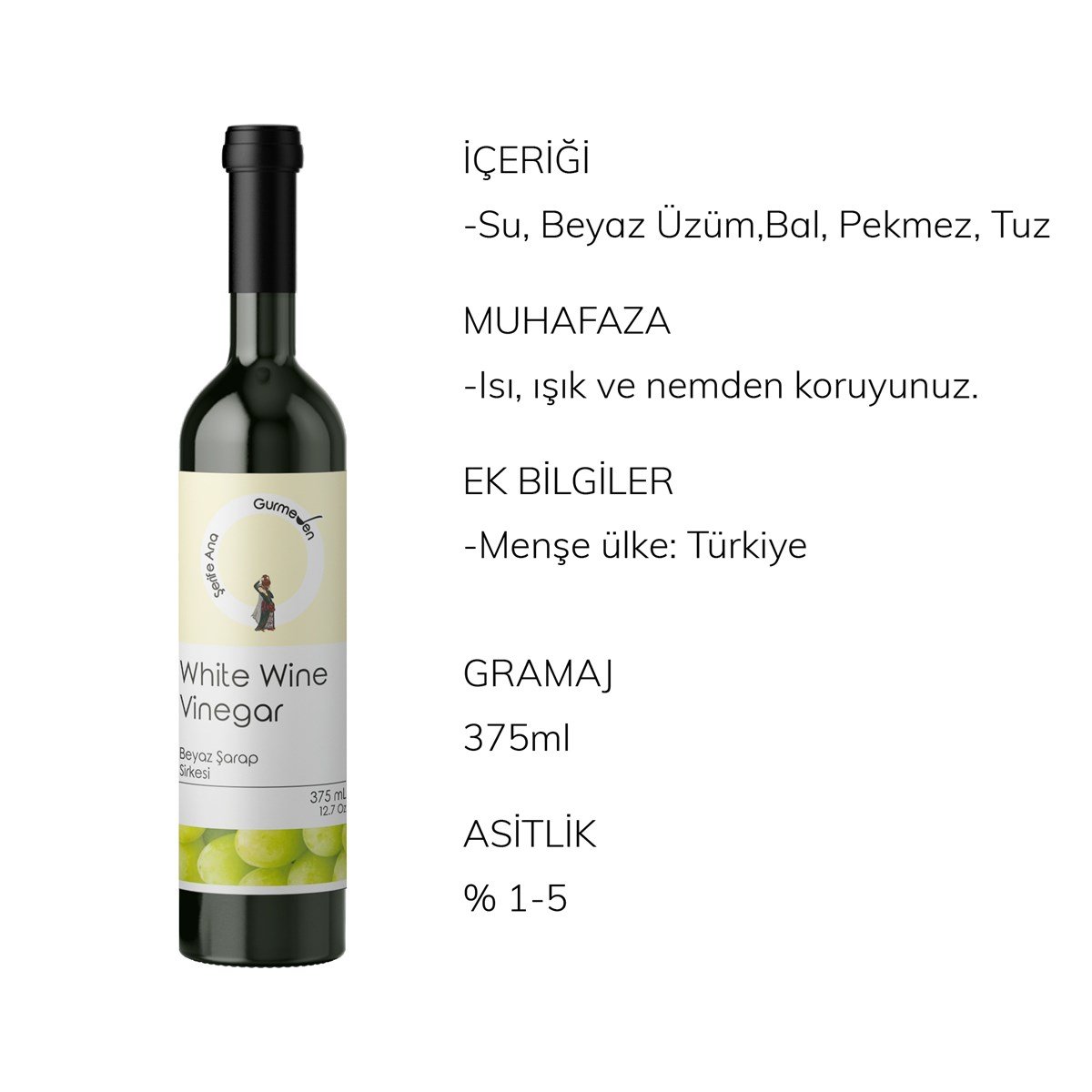 Beyaz Şarap Sirkesi
