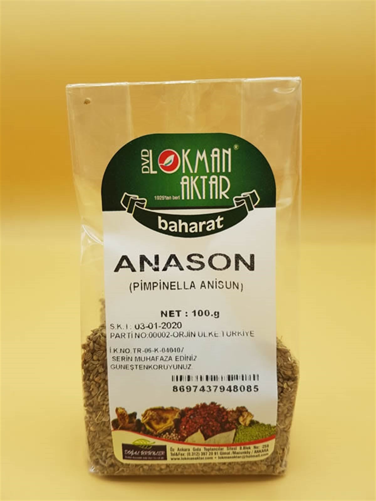 DVD Anason 100gr
