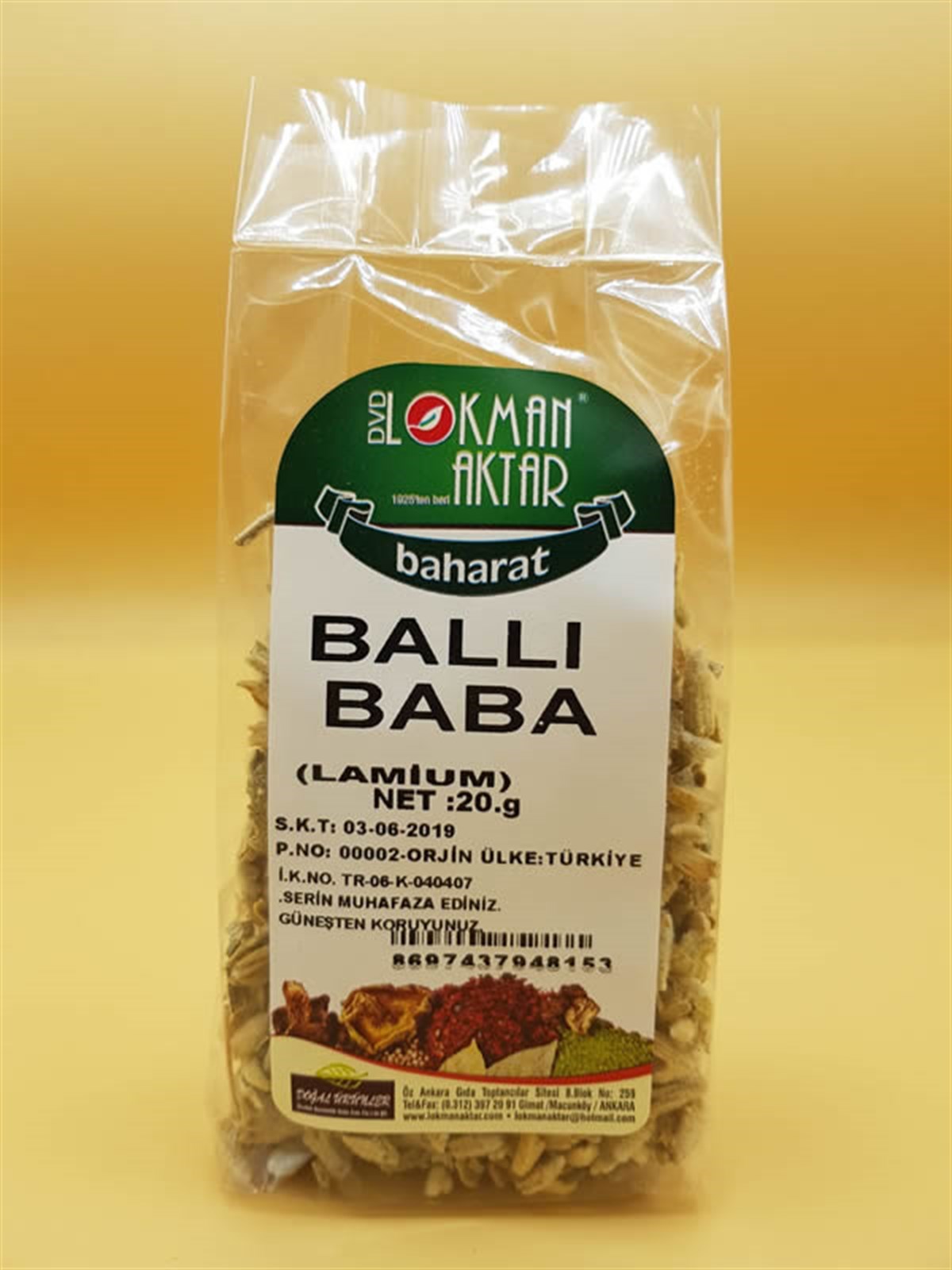 DVD Ballı Baba 20gr