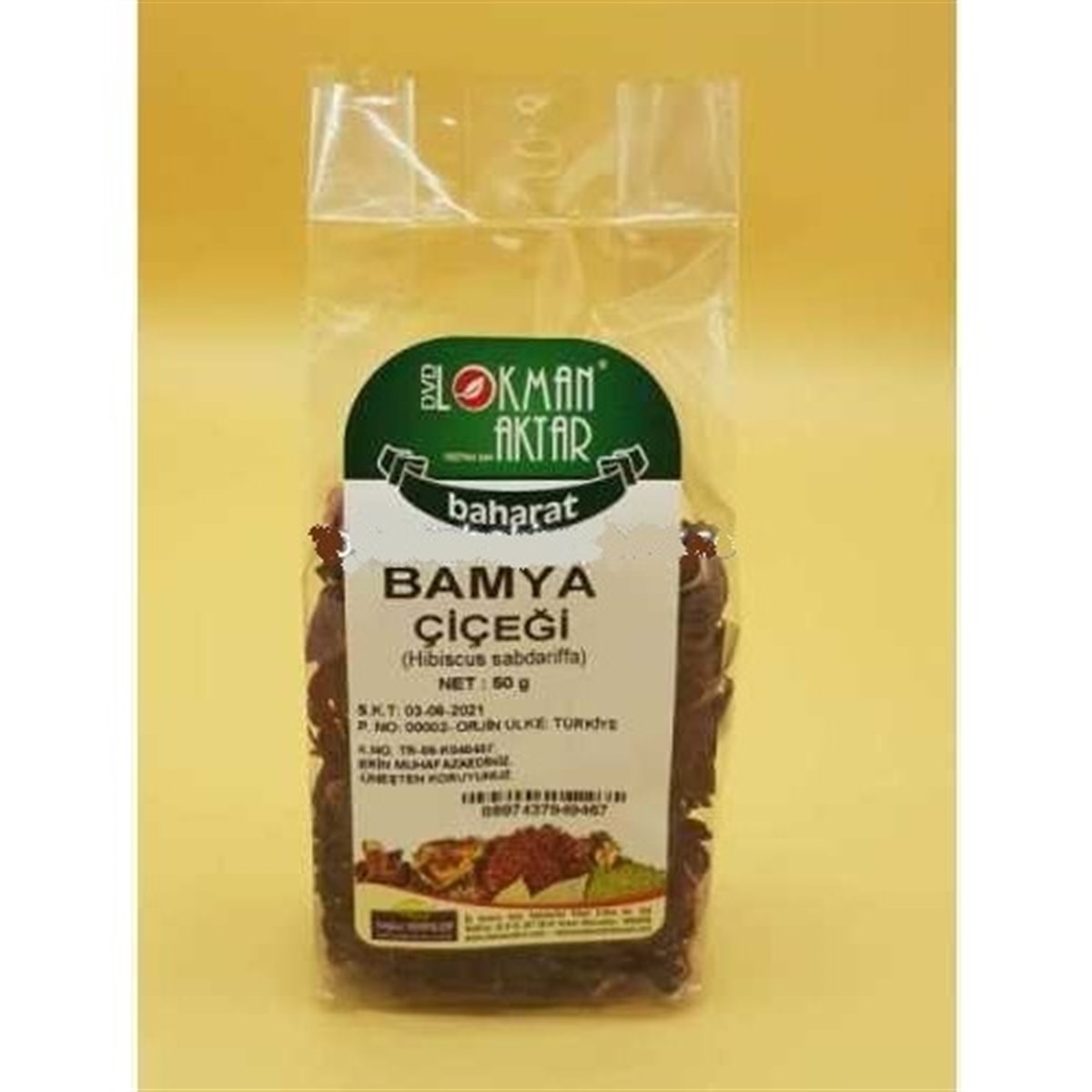 DVD Bamya Çiçeği 50gr