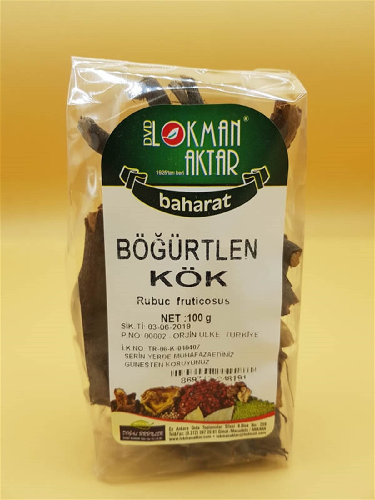 DVD Böğürtlen kökü 100gr