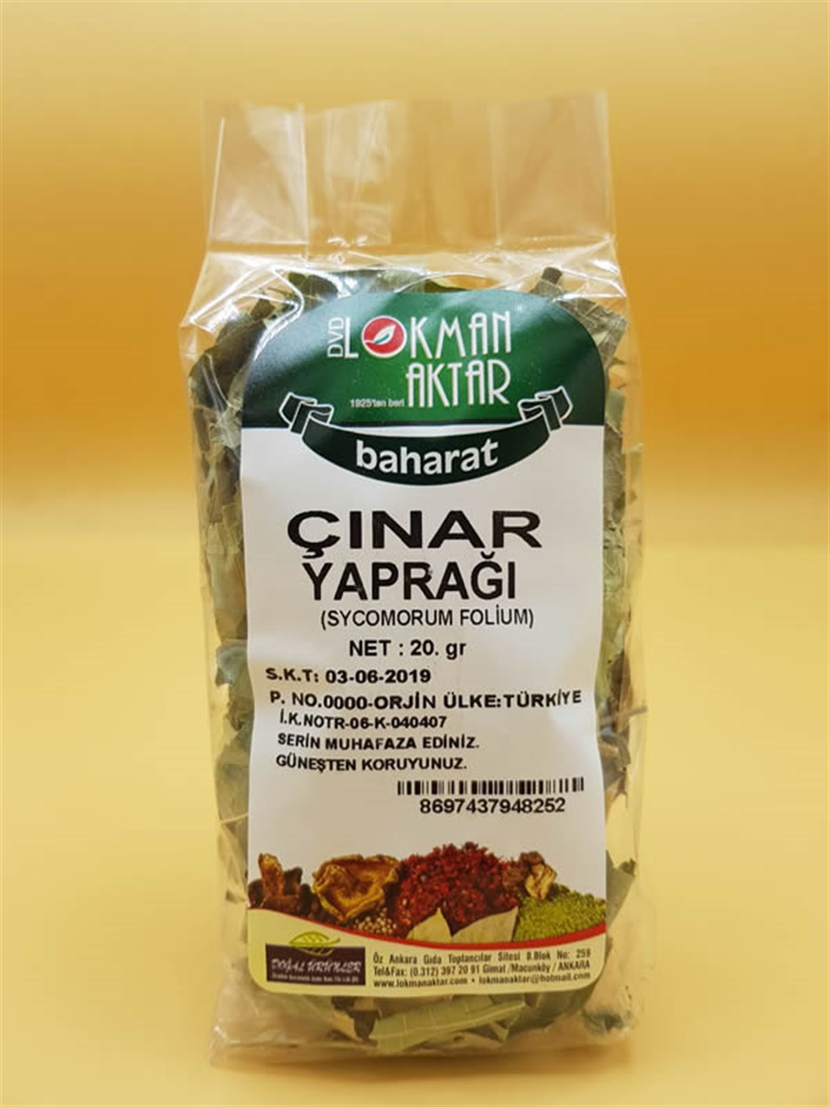 DVD Çınar Yaprağı 20gr
