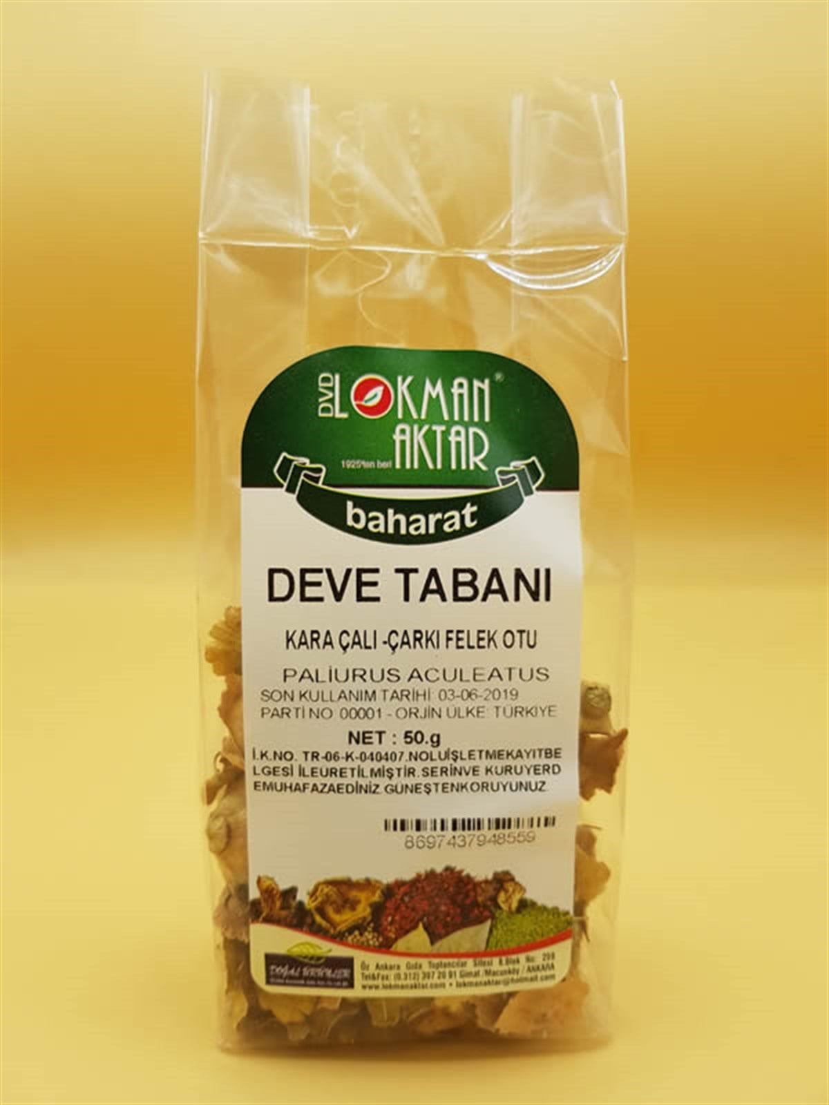 DVD Deve Tabanı 50gr