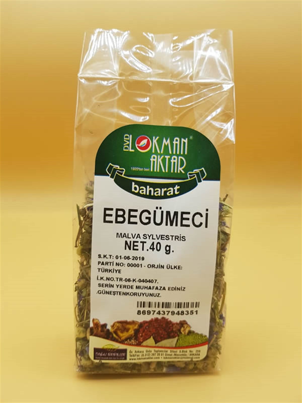 DVD Ebegümeci 40gr