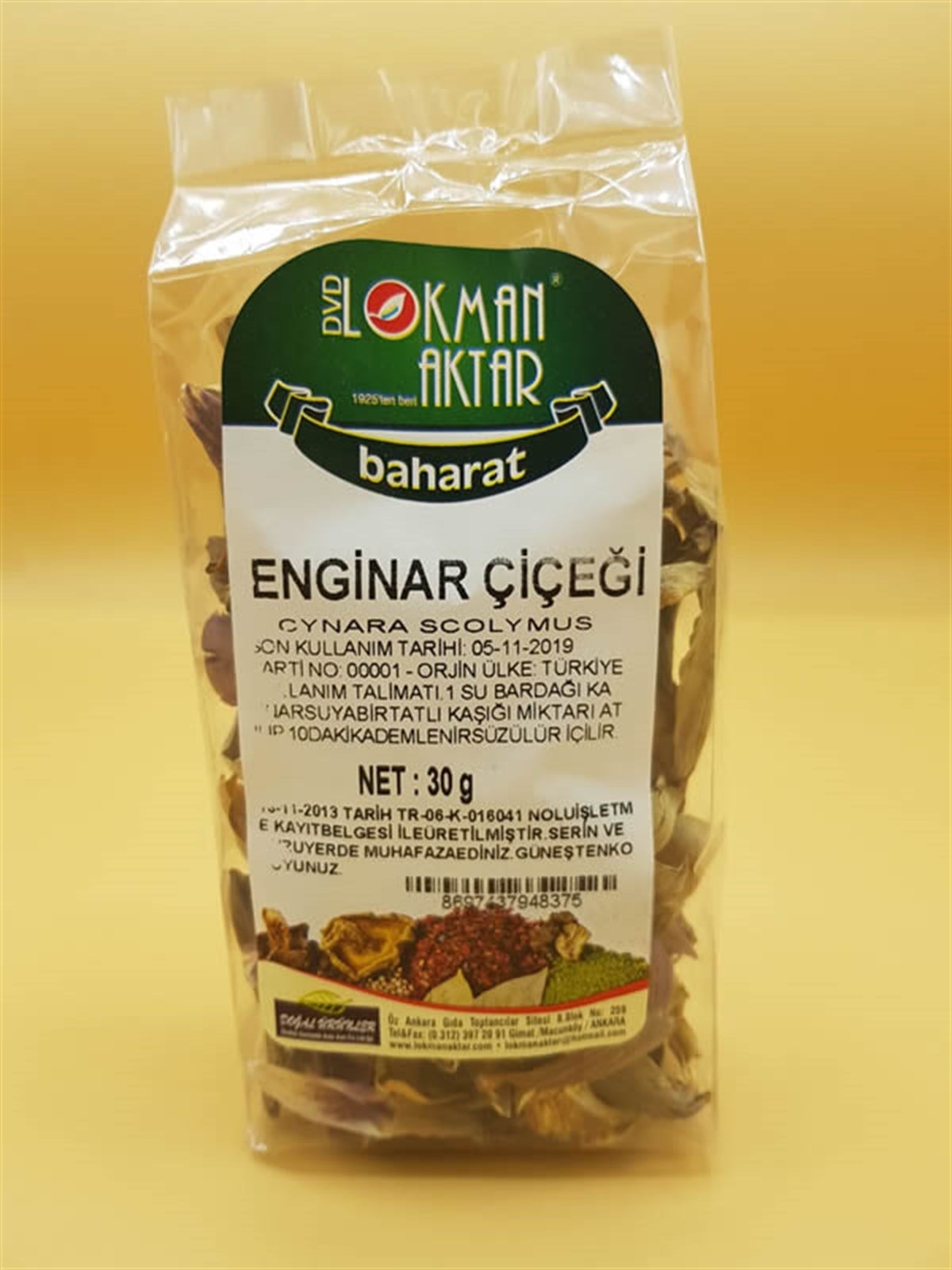 DVD Enginar Çiçeği 30gr