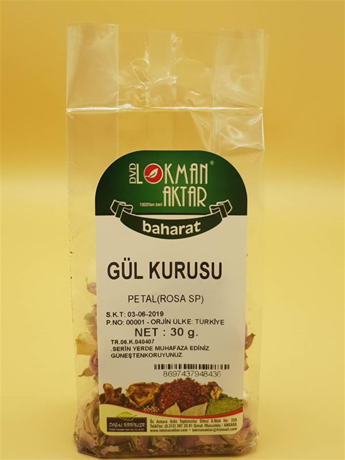 DVD Gül Kurusu 30gr