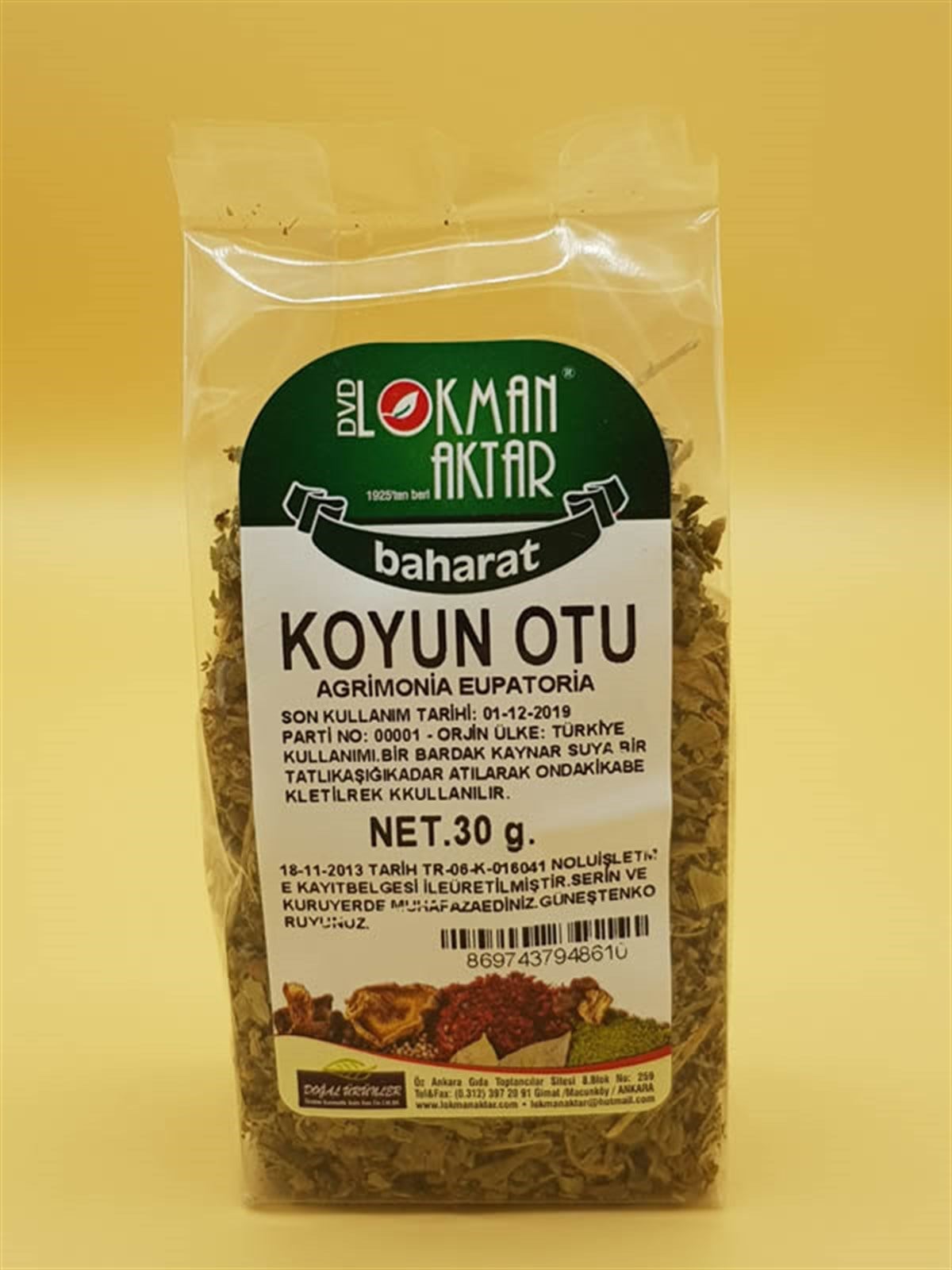 DVD Koyun Otu 30gr